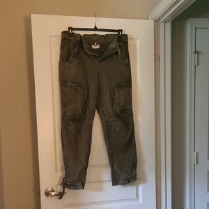 We The Free Olive Green Cargo Pants